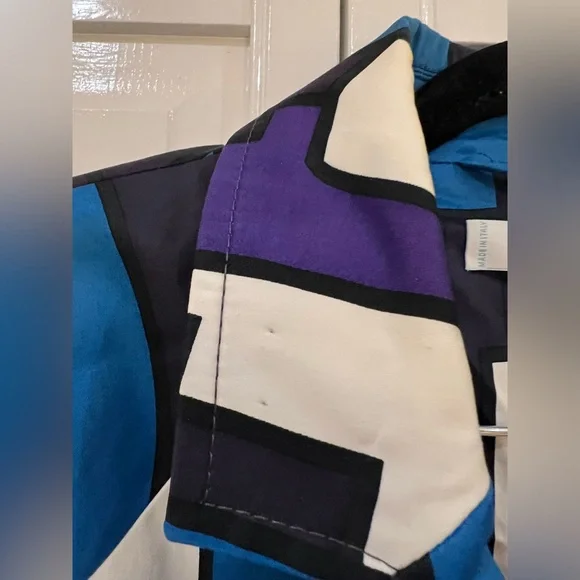 EUC Emilio Pucci Geometric Multi Color Blazer